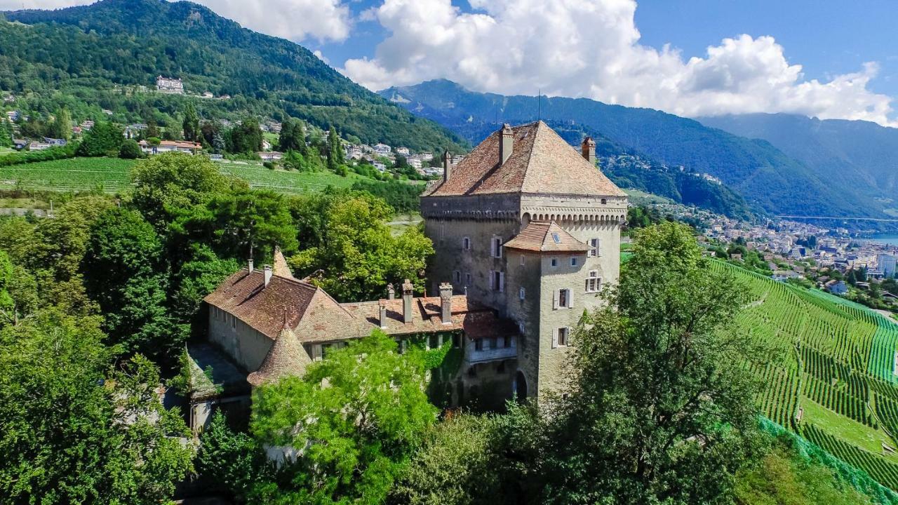 Château du Châtelard Montreux Exterior foto