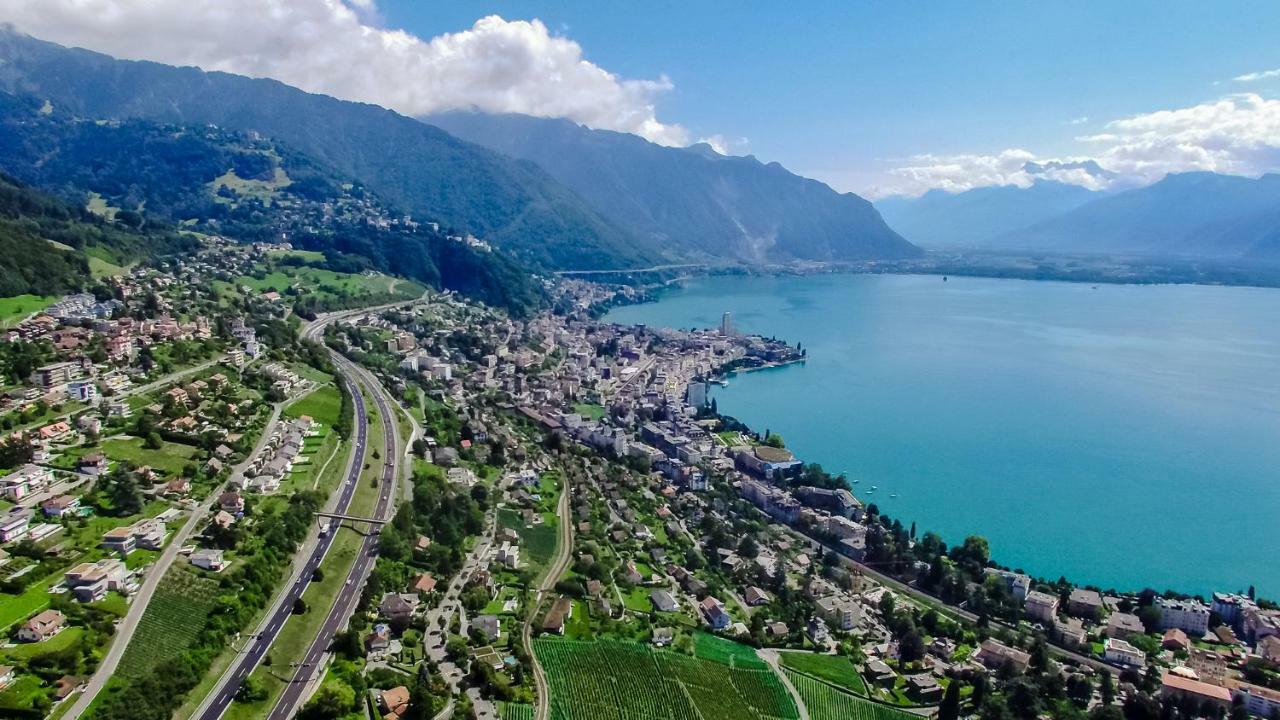 Château du Châtelard Montreux Exterior foto