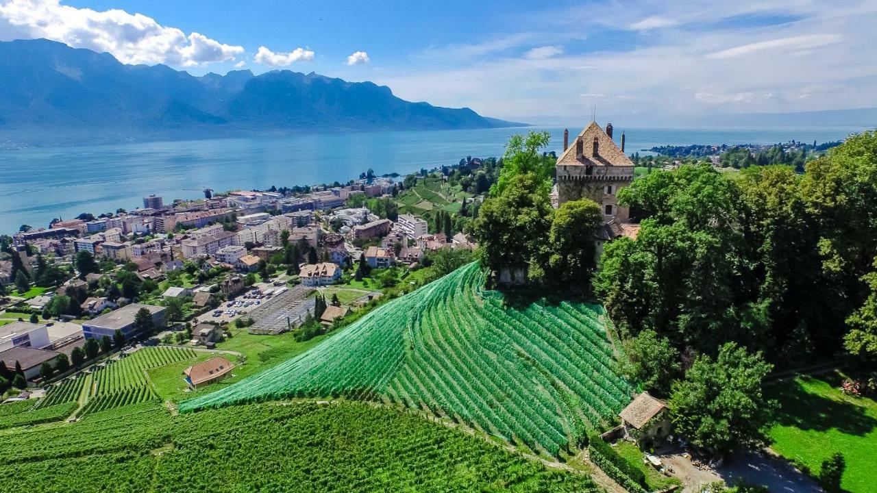 Château du Châtelard Montreux Exterior foto